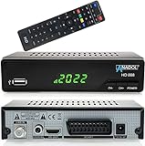 [Test: 2X GUT *] Anadol HD 888 Sat Receiver mit PVR Aufnahmefunktion, Timeshift & AAC-LC Audio, für Satelliten TV, HDMI, HDTV, SCART, Digital, Satellite, DVB S2, Full HD - Astra Hotbird Sortiert