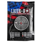 Laser Dot Softairkugeln Hochpräzisionskugeln 0,40g BBS 2000er Beutel schwarz