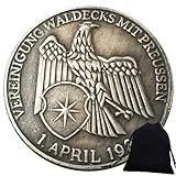 KaiKBax 1929 Antike Berühmte deutsche alte Münzen Lustige europäische Preußische Münzen - Hobo Nickel Münze Gedenkmünze Alte Münze Free God World Münze