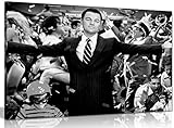 Leinwand-Bild mit Leonardo DiCaprio in Wolf Of Wall Street, Kunstdruck, A1 76x51 cm (30x20in)