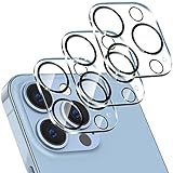[3 Stück]Kamera Panzerglas Schutzfolie für iPhone 13 Pro 6.1' iPhone 13 Pro Max 6.7“ Kamera Glas Full Cover Anti Scratch 9H Gehärteter Kamera Schutzglas（13 pro/13 pro max）