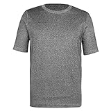 Schnittfeste Kleidung Schnittfeste Kleidung Stichsicheres T-Shirt Sicherheitsschutz Rundhalsausschnitt Top Level 5 Schutz-T-Shirt für Arbeiter in der Metallherstellung(M.)