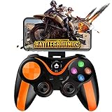 Mobile Gamepad Controller, Megadream Key Mapping Gaming Joysticks Trigger for PUBG/Call of Duty & More Shooting Fighting Racing Game, for 4-6 inch Samsung Galaxy HTC LG etc. Android Phone Tablet