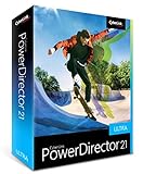 CyberLink PowerDirector 21 Ultra - Easy Video Editing | Easy-to-Use Video Editing Software with Thousands of Effects | Slideshow Maker | Screen Recorder | Greenscreen Editor | Windows 10/11 [Box]