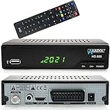 Anadol HD 888 digital Sat Receiver mit PVR Aufnahmefunktion, Timeshift & AAC-LC Audio, für Satelliten TV, HDMI, HDTV, SCART, Satellit, DVB S2, Full HD, Multimedia Player - Astra Hotbird Sortiert