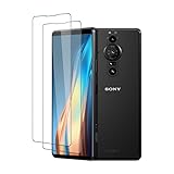 [2 Stück] für Schutzfolie Sony Xperia Pro Panzerglas, 9H Härte Anti-Fall Displayschutz Sony Xperia Pro-I Folie, HD-Klar Anti-Kratzen Displayfolie Sony Xperia Pro/Pro-I Panzerfolie-05