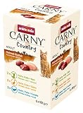 Carny Country Katzenfutter nass Home Mix (6 x 100g), Katzen Nassfutter von animonda ohne Getreide und Zucker, mit frischen fleischlichen Z