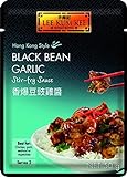 yoaxia ® - [ 50g ] Schwarze Bohnen-Knoblauch-Sauce / Black Bean Garlic Stir-Fry Sauce / Hong Kong Style / Saucenbeutel