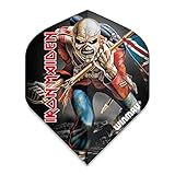 WINMAU Rock Legends Iron Maiden Trooper Rhino Extra Thick Dart Flights - 1 Satz pro Packung (Insgesamt 3 Flüge)