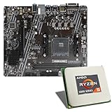 Mainboard Bundle | AMD Ryzen 5 5500 6x3600 MHz, MSI A520M-A PRO, 1x M.2 Port, 4X SATA 6Gb/s, USB 3.1 Gen1 | Tuning Kit | CSL PC Aufrüstkit