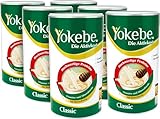 Yokebe Classic - Diätshake zum Abnehmen - glutenfrei und vegetarisch - Mahlzeitersatz zur Gewichtsabnahme mit hochwertigen Proteinen - Vorteilspackung 6x500 g = 6x12