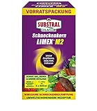 Substral Celaflor Limex M2, Ködergranulat zur Schneckenbekämpfung im Garten und Gewächshaus, 4x450 qm, 4x225 g