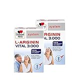 Doppelherz system L-ARGININ VITAL 3.000 – 750 mg L-Arginin pro Kapsel – Für den vitalen und aktiven Mann – 120 Kapseln 2er Pack