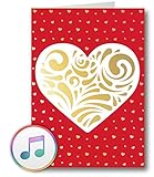 PlayMegram bespielbare Audio Grußkarte mit USB Anschluss und 128 MB Speicher, Eigene Musik oder Sprachnachricht, Glückwunschkarte, Weihnachtskarte Kreative Geschenkkarte