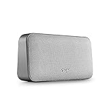 Teufel Motiv® GO Silver White - portabler Bluetooth-Stereo-Speaker mit Strahlwasserschutz IPX5