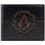 Ubisoft Assassins Creed Unity Logo Schwarz Portemonnaie Geldbörse
