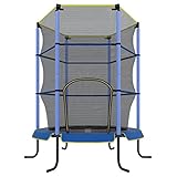 Ultrasport Jumper Indoor Trampolin, Blau, 140