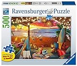 Ravensburger Puzzle 16795 - Sonnenuntergang am Strand - 500 Teile Puzzle für Erwachsene und Kinder ab 10 Jahren, mit größeren Puzzle-Teilen [Exklusiv bei Amazon]
