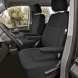Sitzbezüge passgenau Tailor Made geeignet für Volkswagen T5 Bj. 2003-2015 (1+1) ideal angepasst - 2 Sitzer