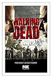 DW The Walking Dead Staffel 8 Autogramm, signiert, 15,2 x 10,2 cm
