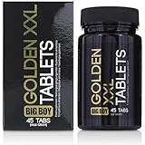 Golden XXL Tabletten BIG BOY zur Penis Verlängerung Verdickung - Penisverlängerung Potenzmittel Penisvergrößerung Pillen 45 tab