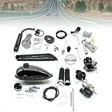 Kaibrite 2-Takt-Motor Gas Motorisierte Fahrrad 80cc Fahrrad-Benzinmotor Hilfsmotor Kit, für Mountainbikes, Rennräder, Cruiser