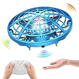 Kriogor UFO Mini Drohne, Fernbedienung und Handsensor RC Quadcopter Infrarot Induktion Flying Ball Flying Toys für Jungen Mädchen Indoor
