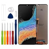 Duotipa 6.6' Neu LCD Display Kompatibel mit Samsung Galaxy XCover6 Pro SM-G736U /Xcover Pro 2 (Schwarz Ohne Rahmen) LCD Display Touchscreen Digitizer Montage mit Reparatur T