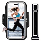 Sportarmband Handy Universal - EOTW Handytasche Joggen Armtasche Kompatibel mit iPhone 14/13/12 Pro Max Huawei P50 Mate 50 Samsung Galaxy S22/S21/S20 FE Handy Armband Joggen für Running (6,2'~6,7')