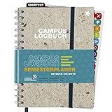 CampusLogbuch 2018/19: Semesterplaner, Terminkalender, Notizbuch, Organisationstool, Lebenshilfen / A5 / Spiralbindung / Campus Logbuch