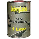 Acryl Verdünnung 1Liter kurz für Autolack und RAL Lack