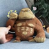 swirga 2023 Squishy Monkey Toy Tiktok for Kids and Adults, Decompress and Squeeze, Original Monkee Toy, Gorilla Stress Toy, Gorilla Figure Toys, Stress Relief Toys for Adults, Anxiety, Funny,