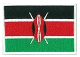 Patch, Aufnäher, Flagge Kenias