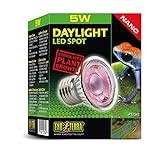 Exo Terra Daylight LED Spot NANO, LED Tageslichtlampe, für den Gebrauch im Exo Terra Reptile Dome Nano, 5W, Fassung E27
