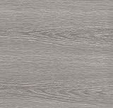 Klebefolie Holzoptik Kiefer Grau, Dekofolie Holzmaserung, Möbelfolie, Holzdesign Folie, selbstklebende Folie, 45cm x 3m, 95µm (Stärke: 0,095 mm), Venilia 53159