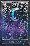 Moon Tarot Journal: Notebook, Sketchbook, Writing Book: 200 Big Blank Pages Dotted Grid system for Drawing, Writing, Sketch Art (Tarot Journals, Band 3)