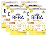 Nestlé BEBA COMFORT+ Spezialnahrung bei Verdauungsbeschwerden, Babynahrung von Geburt an, 6er Pack (6x800g)