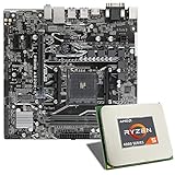Mainboard Bundle | AMD Ryzen 5 4500 6x3600 MHz, ASUS Prime A320M-K, 1x M.2 Port, 4X SATA 6Gb/s, USB 3.1 Gen1 | Tuning Kit | CSL PC Aufrüstkit
