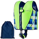 Limmys Premium Neopren Schwimmweste, ideale Schwimmhilfe für Jungen, Extra Kordelzugtasche inklusive (Klein)
