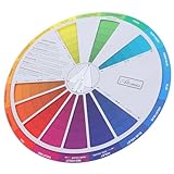 NUOBESTY Kreatives Farbrad Farbmisch-Lernanleitung Farbmischrad-Paket Für Schule Büro Lernanleitung Kunstunterricht Lehrmittel