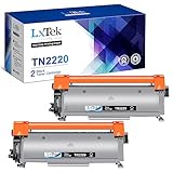 LxTek Purify TN2220 TN-2220 Toner Kompatibel für Toner Brother MFC7360n TN 2220 TN2010 für Brother DCP-7055 DCP-7055W HL-2130 HL-2135W HL-2240 HL-2250DN FAX-2840 FAX-2845 MFC-7460DN (2 Schwarz)