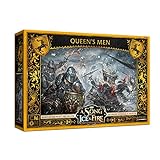 A Song of Ice and Fire Tabletop Miniatures Queen Men Unit Box,Strategiespiel für Jugendliche und Erwachsene,Alter 14+,2+ Spieler,Durchschnittliche Spielzeit 45-60 Minuten,Hergestellt von CMON