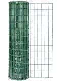 Alberts 605001 Schweißgitter Fix-Clip Pro® | verschiedene Längen und Höhen - wahlweise in verschiedenen Farben | grün | Höhe 122 cm | Länge 10 m