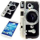 Handy Lux® Schutz Hülle Etui Silikon TPU Case Cover Design Motiv für Sony Xperia Z3 compact - Kamera Retro