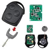 Ford Funkschlüssel Fernbedienung 433 MHz Platine Auto Mondeo Focus Puma Fiesta N