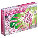 Geomag, Classic Pink 342, Magnetkonstruktionen und Lernspiele, Konstruktionsspielzeug, 68-teilig