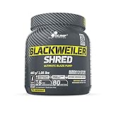 Olimp Blackweiler Shred, Exotic Orange, 480 g, Pre Workout Booster und Fettverbrenner, L-Arginin und Beta-Alanin