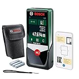 Bosch Home and Garden Bosch Laserentfernungsmesser PLR 50 C (Distanz bis 50m präzise messen, Touch-Display, Messfunktionen mit integrierter Hilfe)