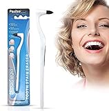 Zahnfleck Radiergummi, Zahnsteinentferner Polierer Zahnreinigung Zahnaufhellung Interdental Pick Mundhygiene | Weiß_001