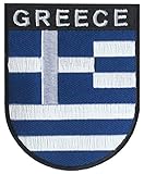 Yantec Wappen Patch Griechenland Aufnäher Greece